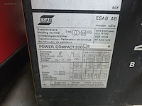Verrijdbare compacte mig/mag toestel esab power... - afbeelding 3 van  4