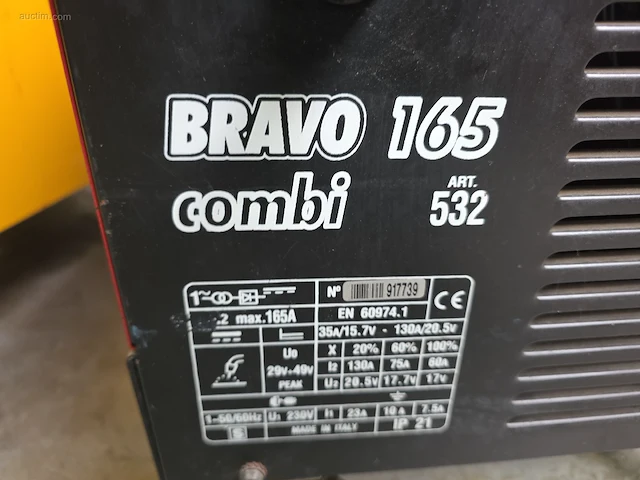 Verrijdbare compacte mig/mag toestel sebora bravo... - afbeelding 3 van  5