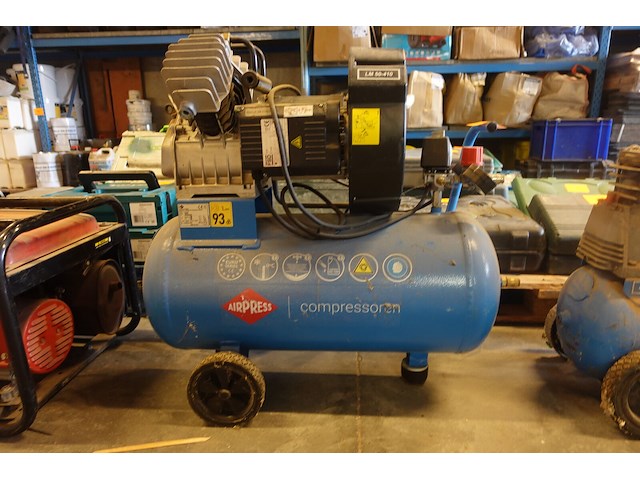 Verrijdbare compressor airpress - afbeelding 1 van  3