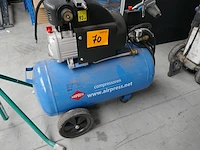 Verrijdbare compressor airpress