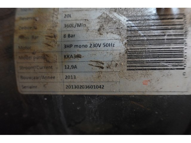 Verrijdbare compressor bauger - afbeelding 5 van  5