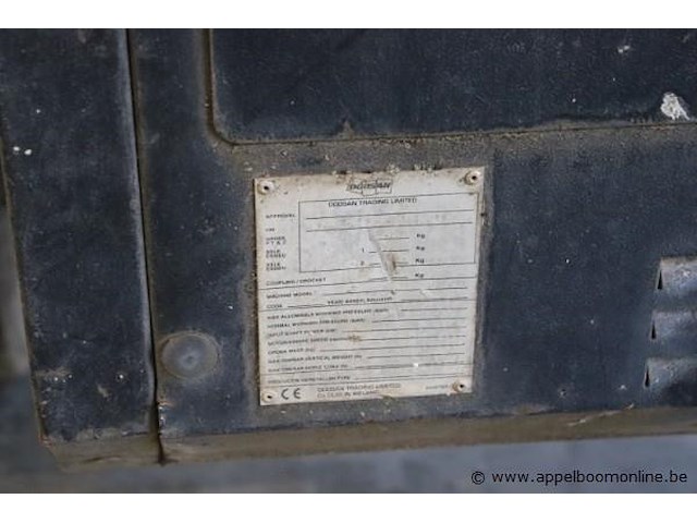 Verrijdbare compressor doosan r11b, sr nr un5741exxby4301, bj 2011, 8,6bar - afbeelding 4 van  4