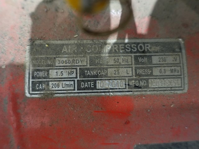 Verrijdbare compressor dynam air - afbeelding 5 van  5