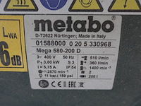 Verrijdbare compressor metabo - afbeelding 5 van  10