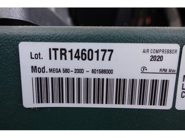 Verrijdbare compressor metabo - afbeelding 10 van  10