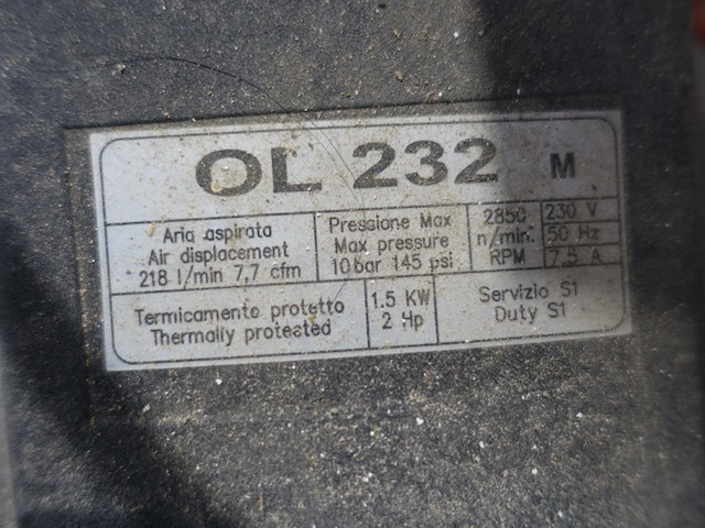 Verrijdbare compressor nuair - afbeelding 3 van  6