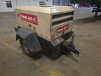 Verrijdbare compressor plastmetalchem tv14