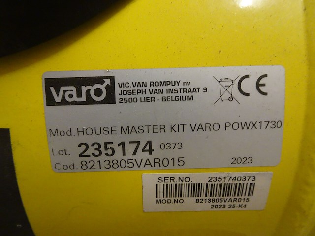 Verrijdbare compressor powerplus - afbeelding 3 van  3