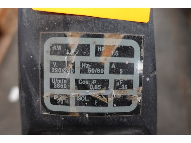 Verrijdbare compressor specair - afbeelding 5 van  6