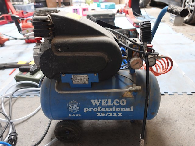Verrijdbare compressor welco - afbeelding 3 van  4