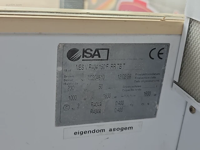 Verrijdbare diepvries eiland isa nesos 150 tb - afbeelding 4 van  5