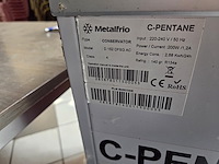 Verrijdbare diepvrieskoffer voor ijsjes metalfrio - afbeelding 4 van  5
