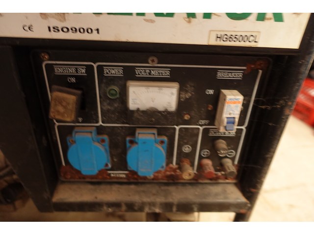 Verrijdbare diesel stroomgenerator - afbeelding 5 van  8