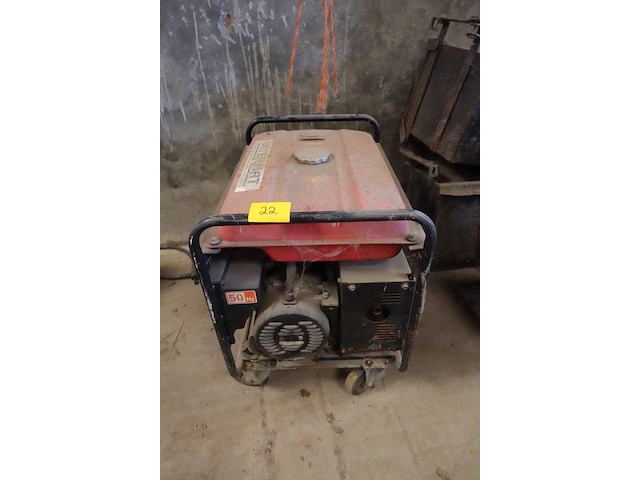 Verrijdbare diesel stroomgenerator - afbeelding 7 van  8