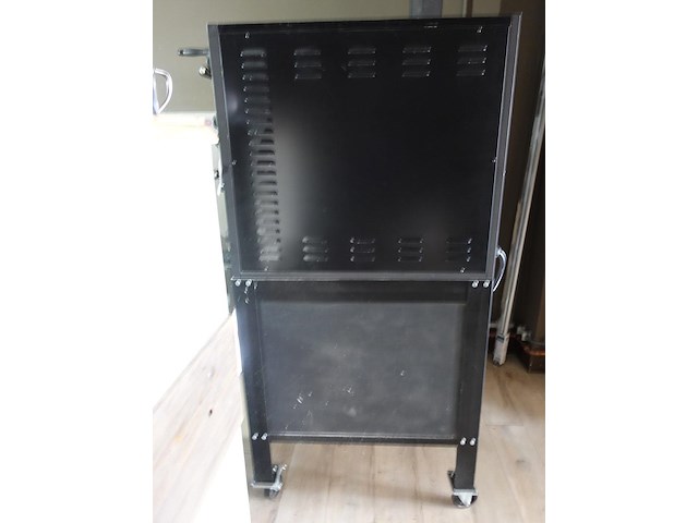 Verrijdbare dubbele inox pizza oven franco horeca - afbeelding 3 van  6