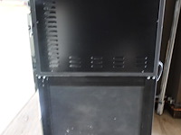 Verrijdbare dubbele inox pizza oven franco horeca - afbeelding 3 van  6