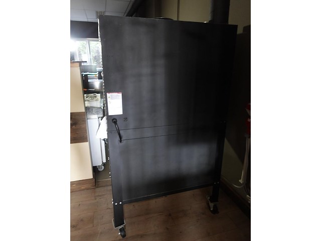 Verrijdbare dubbele inox pizza oven franco horeca - afbeelding 4 van  6
