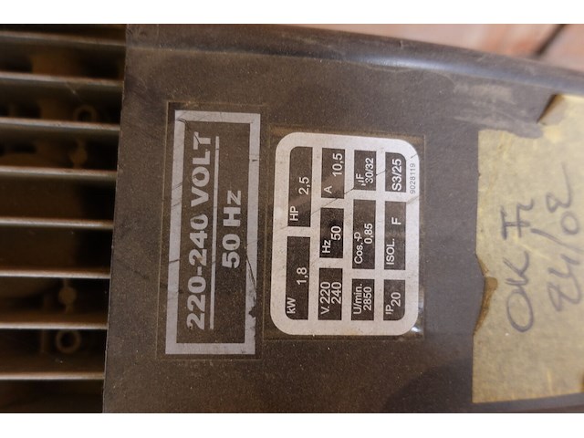 Verrijdbare elektrische compressor - afbeelding 3 van  4