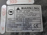 Verrijdbare elektrische ventilator dryfast - afbeelding 3 van  4