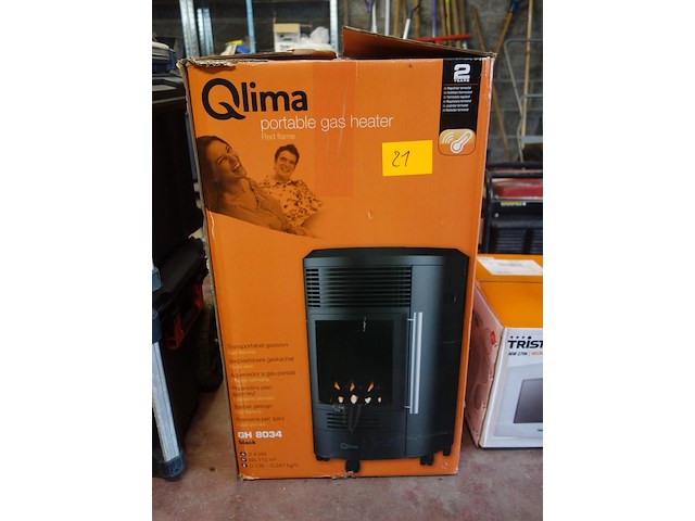 Verrijdbare gaskachel qlima - afbeelding 1 van  3