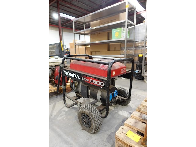 Verrijdbare generator honda - afbeelding 2 van  7