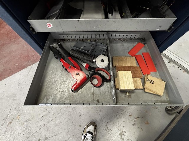 Verrijdbare gereedschapskar gedore - afbeelding 5 van  6