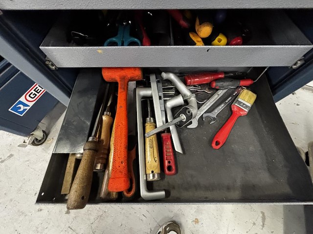 Verrijdbare gereedschapskar gedore - afbeelding 2 van  10