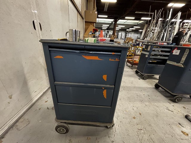 Verrijdbare gereedschapskar gedore - afbeelding 3 van  10