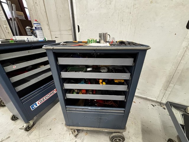 Verrijdbare gereedschapskar gedore - afbeelding 7 van  10