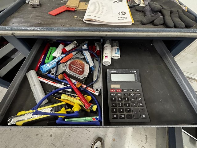 Verrijdbare gereedschapskar gedore - afbeelding 8 van  10