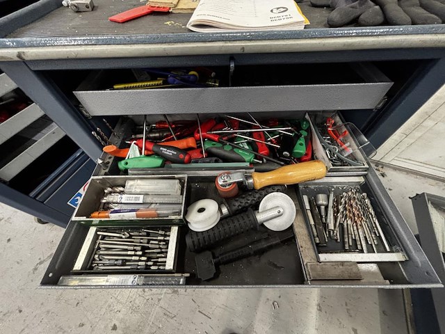 Verrijdbare gereedschapskar gedore - afbeelding 9 van  10