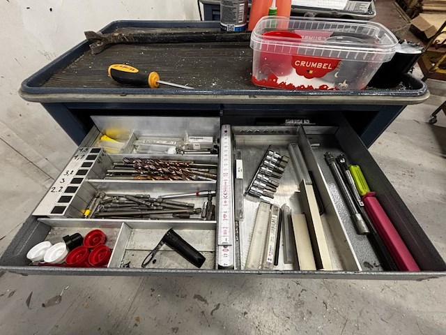 Verrijdbare gereedschapskar gedore - afbeelding 3 van  6