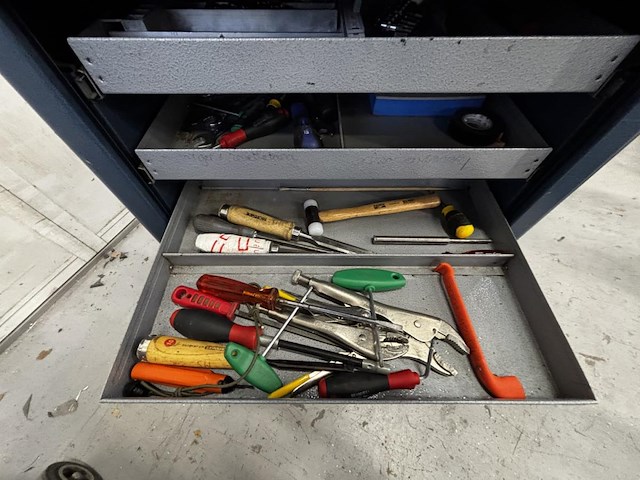 Verrijdbare gereedschapskar gedore - afbeelding 5 van  6