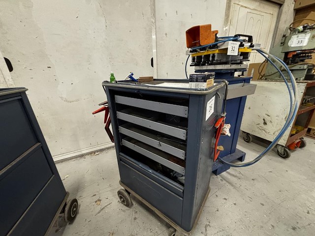 Verrijdbare gereedschapskar gedore - afbeelding 3 van  8