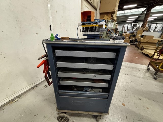 Verrijdbare gereedschapskar gedore - afbeelding 4 van  8