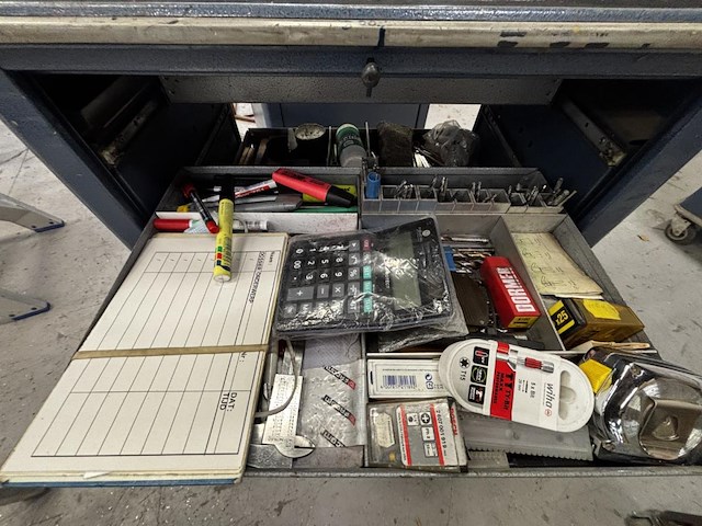 Verrijdbare gereedschapskar gedore - afbeelding 5 van  8