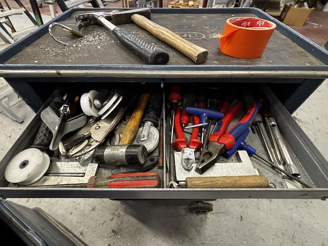 Verrijdbare gereedschapskar gedore - afbeelding 3 van  5