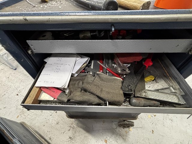 Verrijdbare gereedschapskar gedore - afbeelding 4 van  5