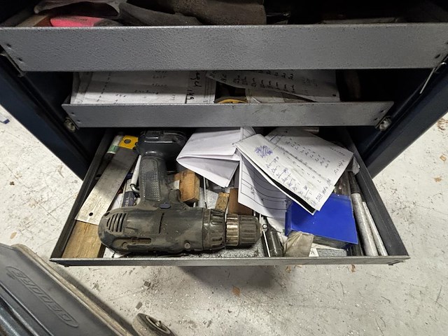 Verrijdbare gereedschapskar gedore - afbeelding 5 van  5