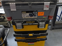 Verrijdbare gereedschapskoffer stanley + gereedschapskoffer - afbeelding 1 van  5