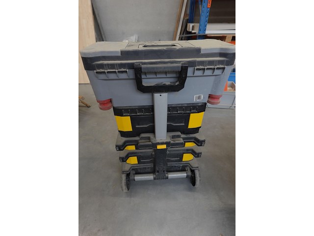 Verrijdbare gereedschapskoffer stanley + gereedschapskoffer - afbeelding 2 van  5