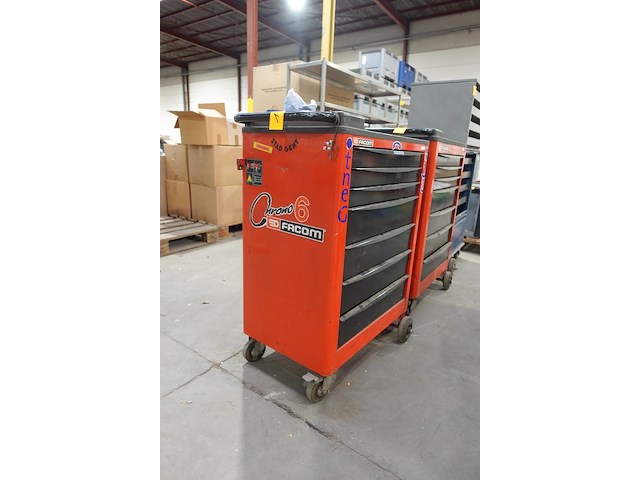 Verrijdbare gereedschapswagen facom - afbeelding 7 van  13