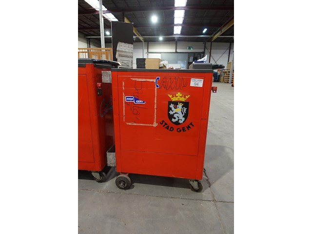 Verrijdbare gereedschapswagen facom - afbeelding 9 van  13