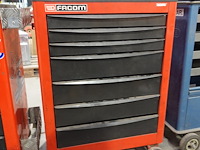 Verrijdbare gereedschapswagen facom