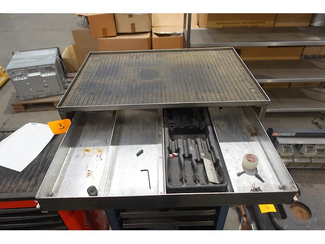 Verrijdbare gereedschapswagen gedore - afbeelding 8 van  13