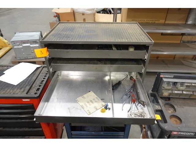 Verrijdbare gereedschapswagen gedore - afbeelding 10 van  13