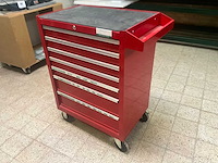 Verrijdbare gereedschapswagen met inhoud - afbeelding 2 van  7