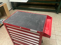 Verrijdbare gereedschapswagen met inhoud - afbeelding 3 van  7