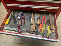 Verrijdbare gereedschapswagen met inhoud - afbeelding 5 van  7