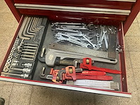 Verrijdbare gereedschapswagen met inhoud - afbeelding 6 van  7